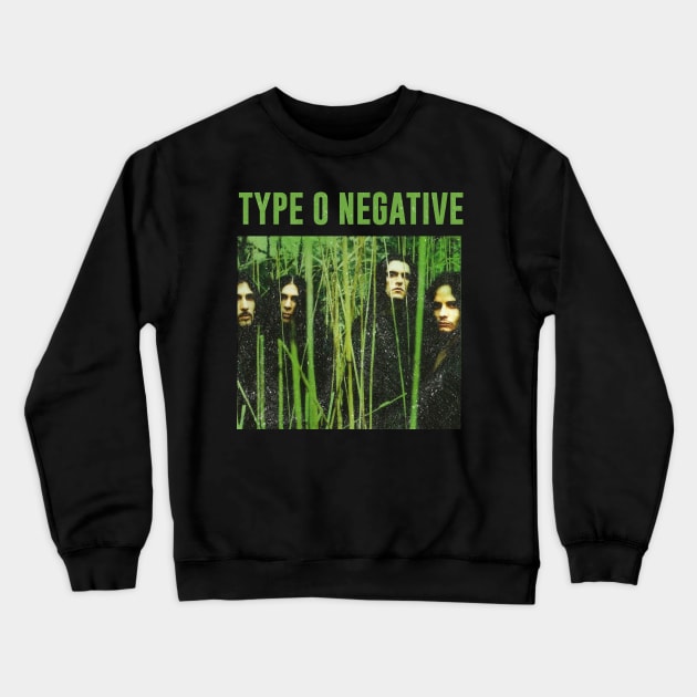 type o negative vinatge style Crewneck Sweatshirt by Doxie Greeting